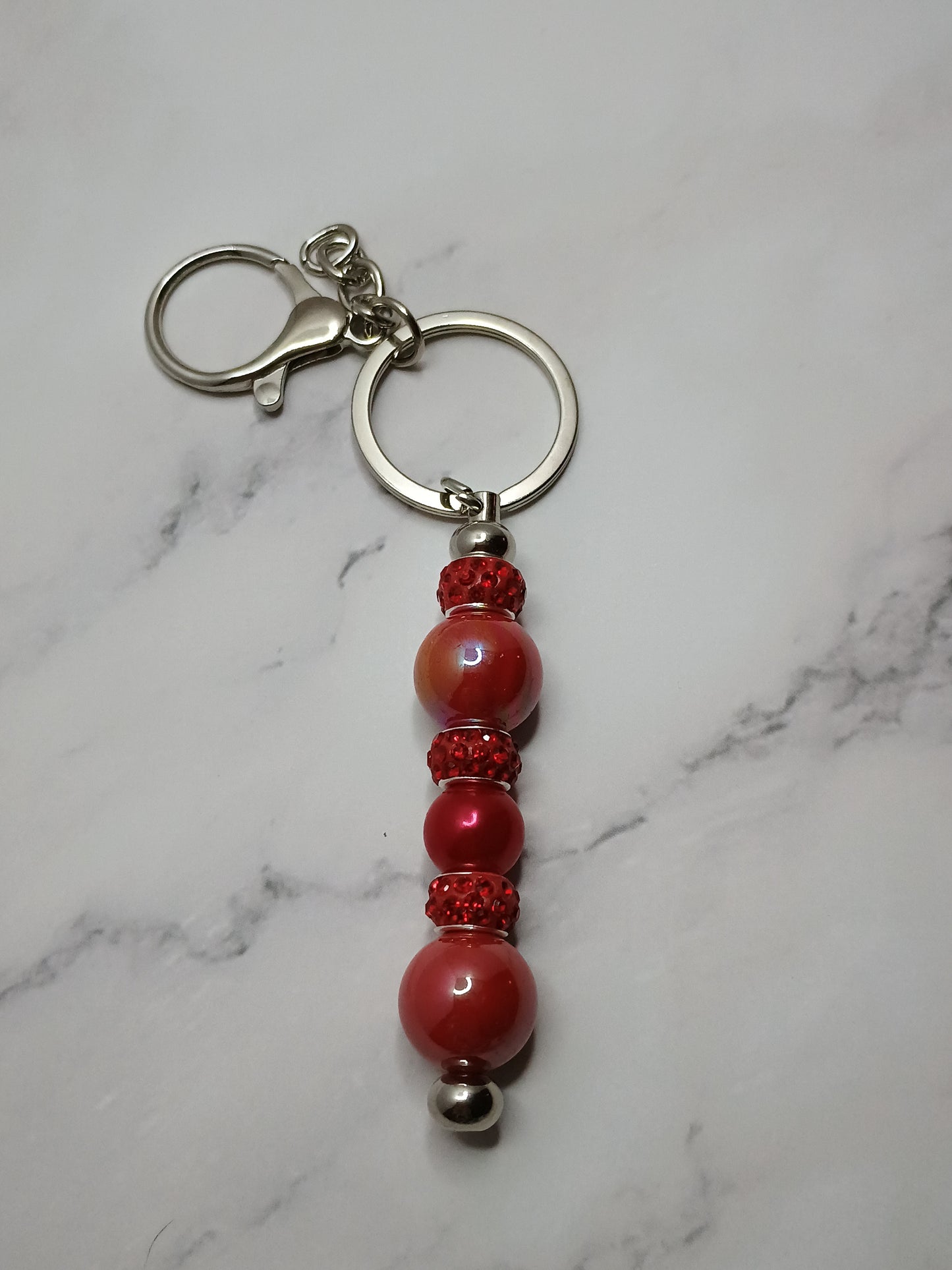 Beaded keychain