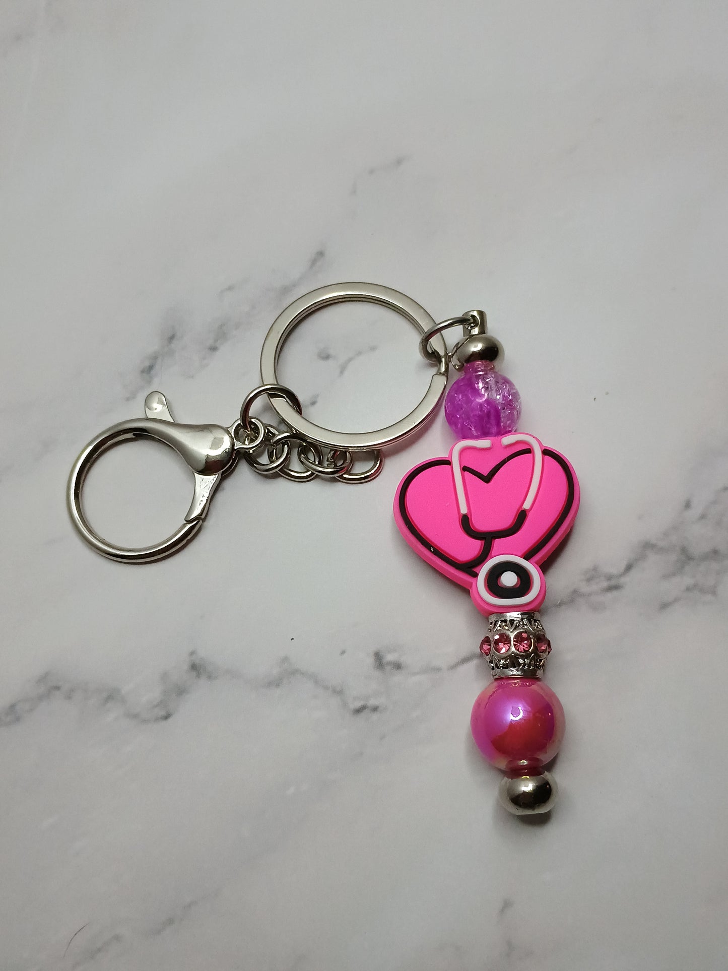 Focal Bead keychain