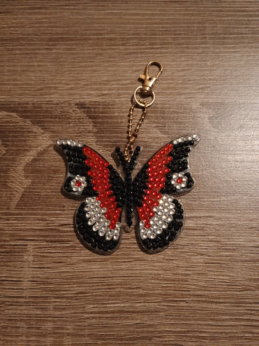 Butterfly keychain