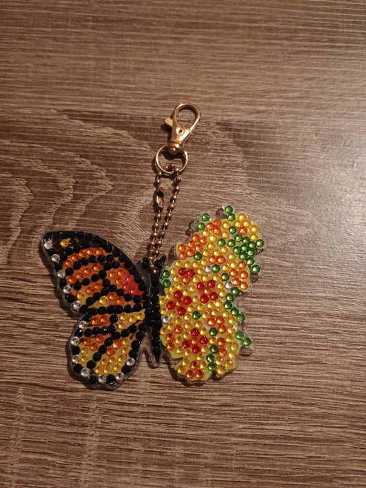 Butterfly keychain