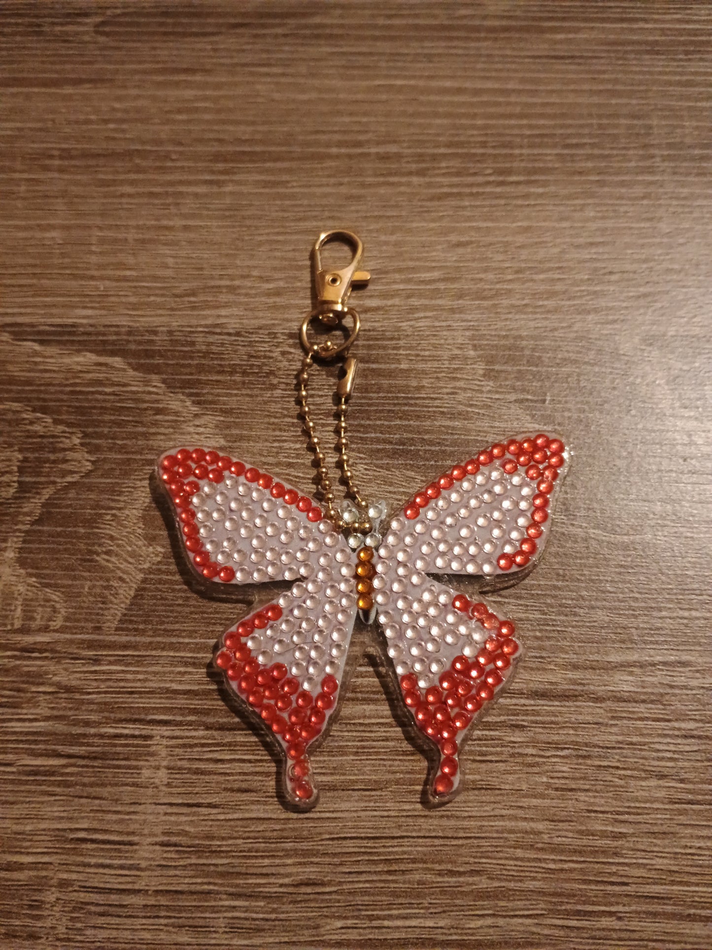 Butterfly keychain