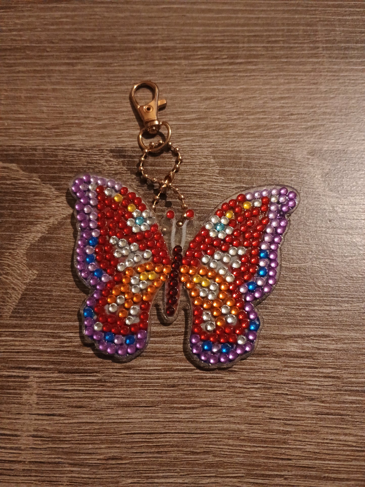 Butterfly keychain