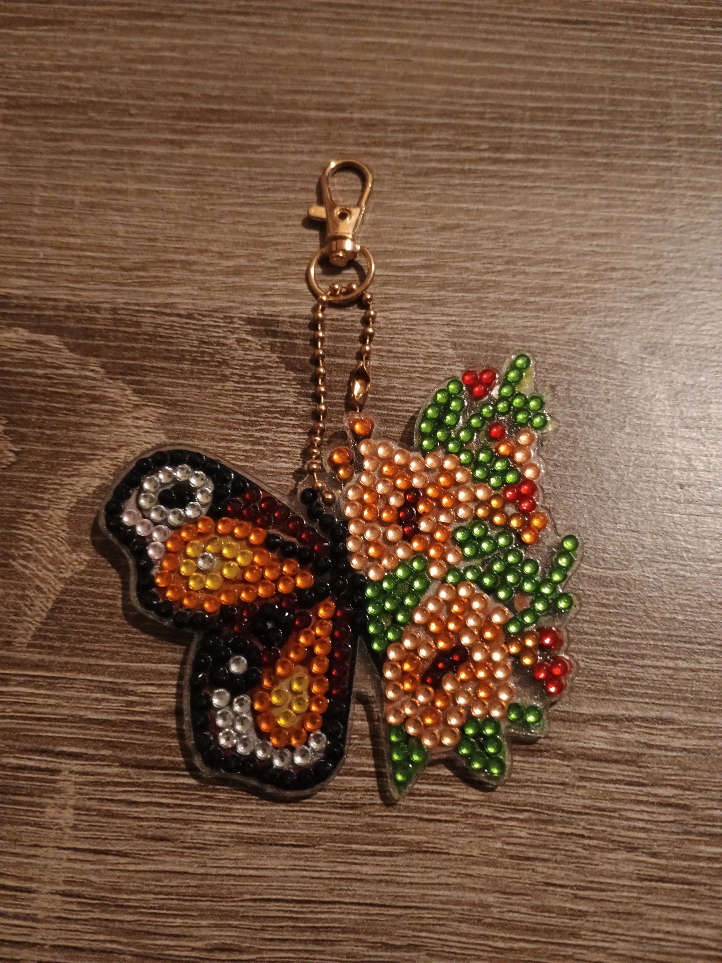 Butterfly keychain