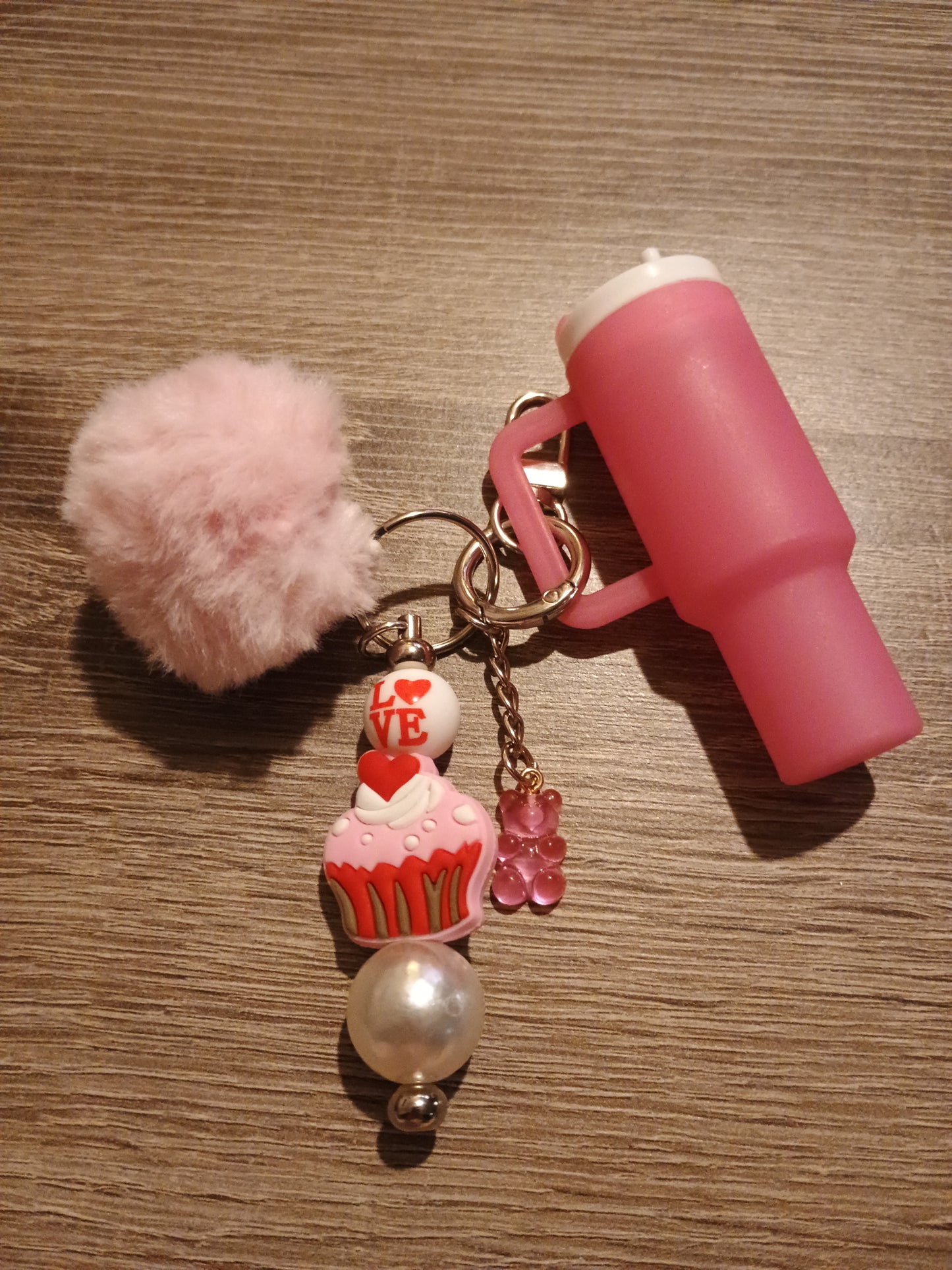 Mini cup Keychain bundle(glow in the dark cup)