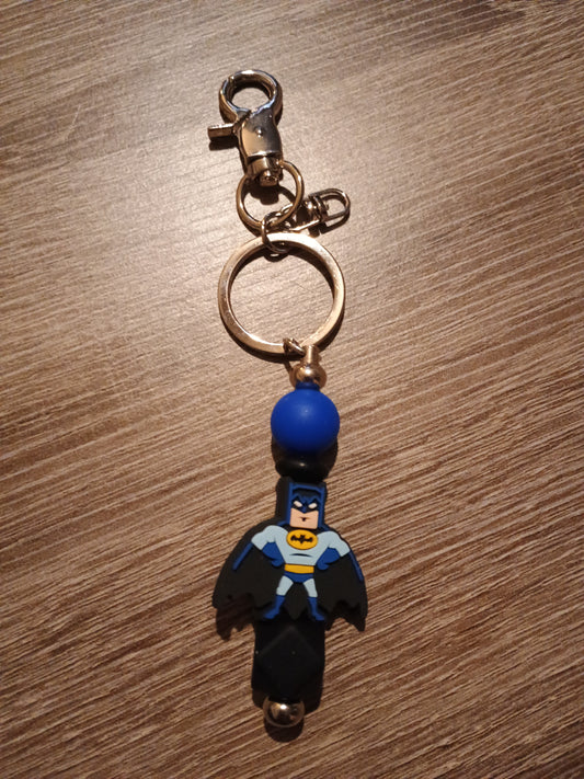 Focal bead keychain