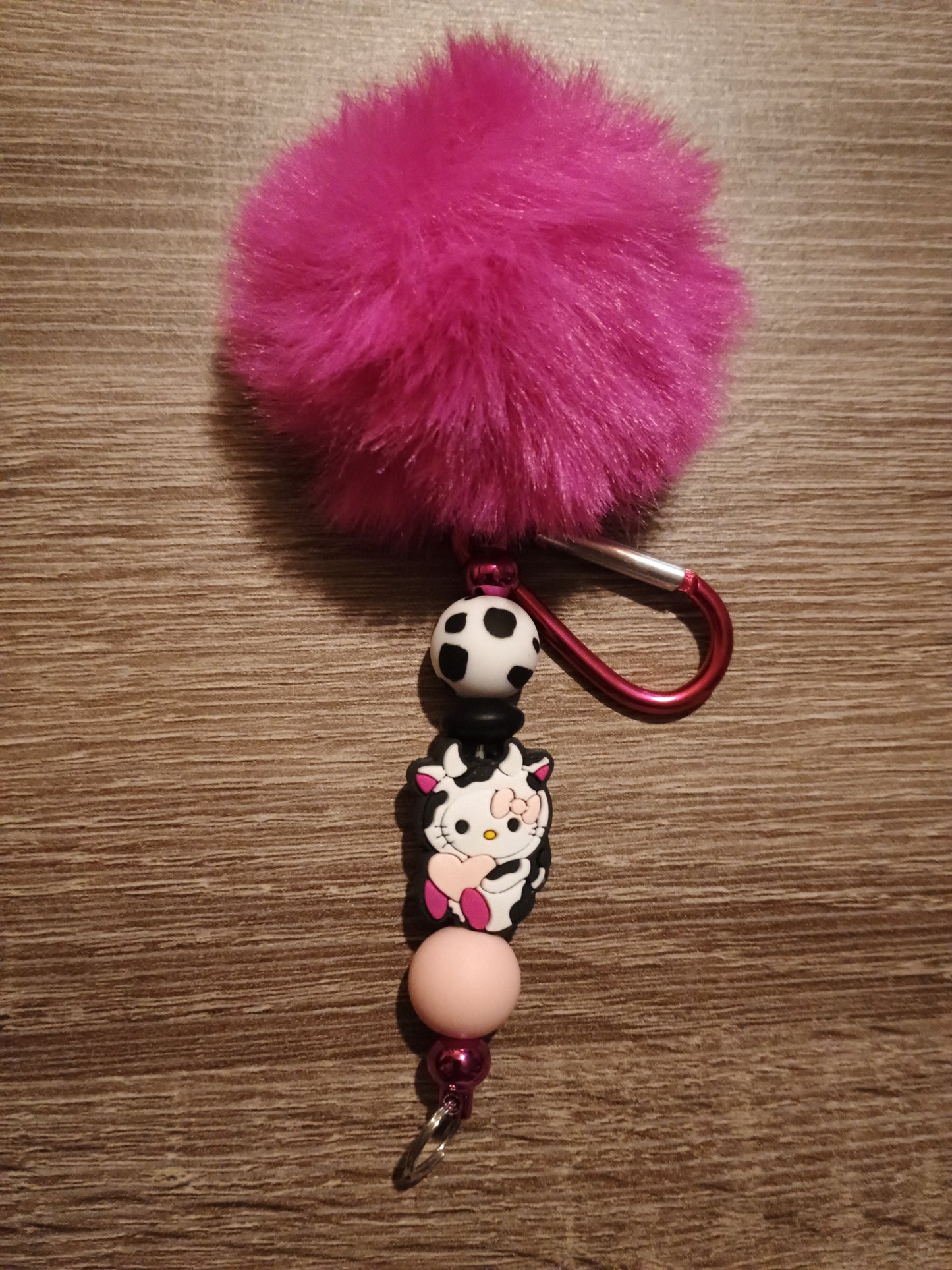 Pom Pom Keychain