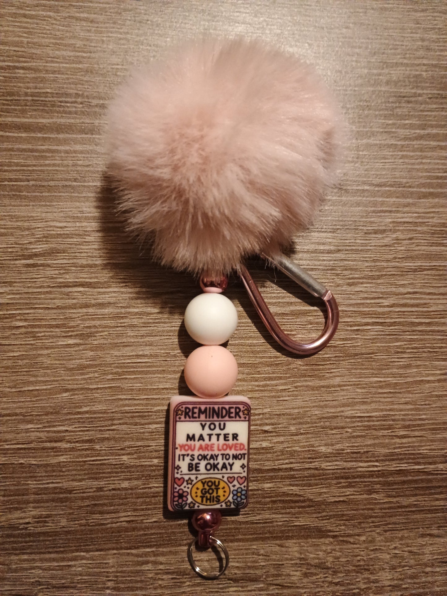 Pom Pom Keychain