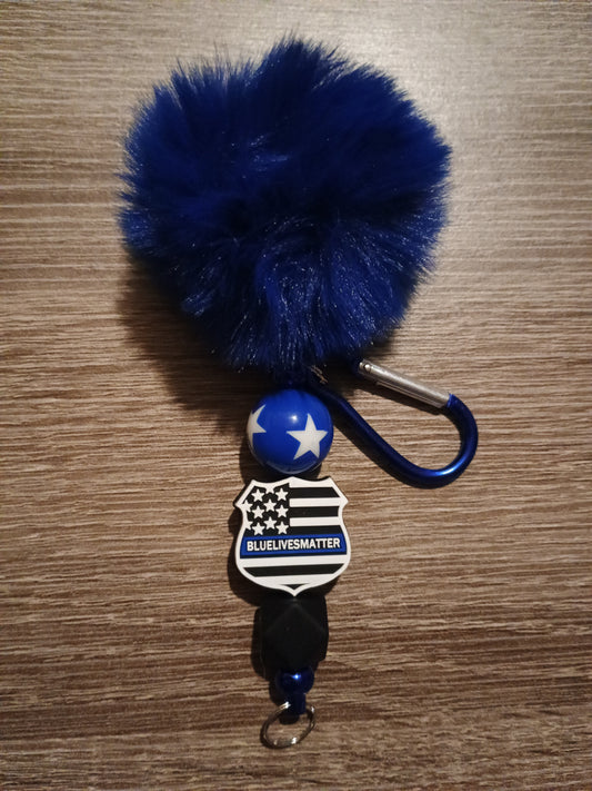 Pom Pom Keychain
