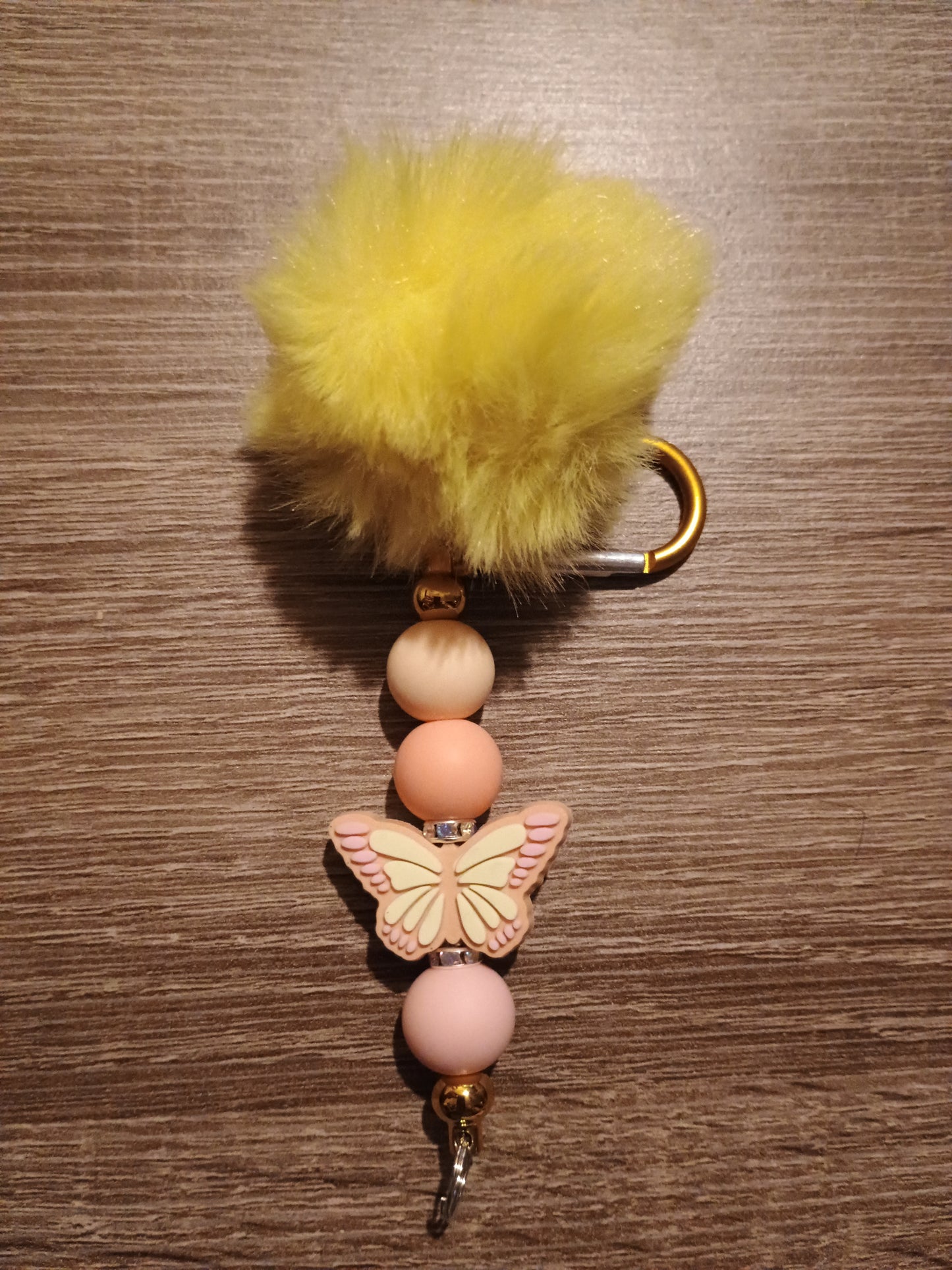 Pom Pom Keychain