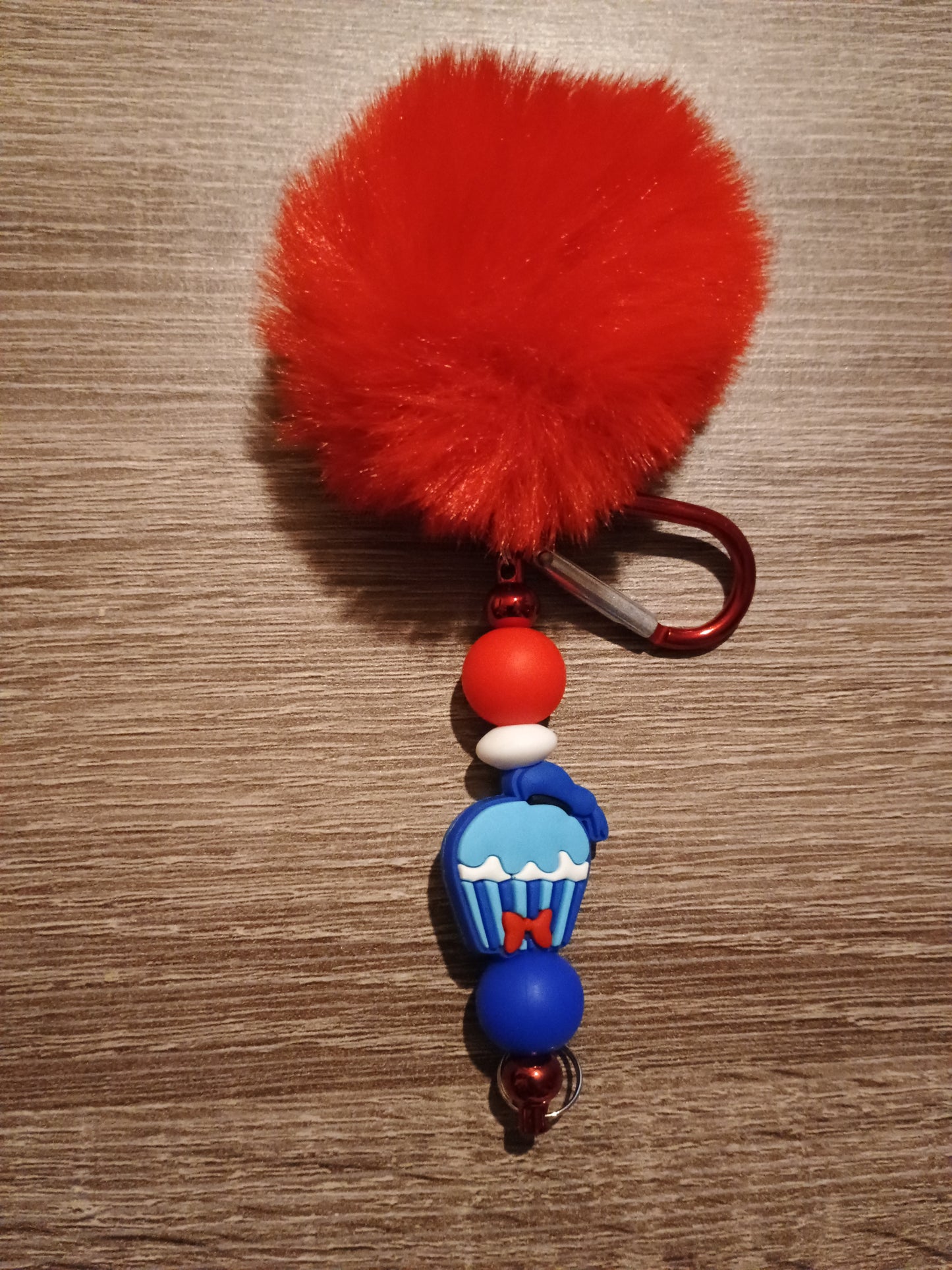 Pom Pom Keychain