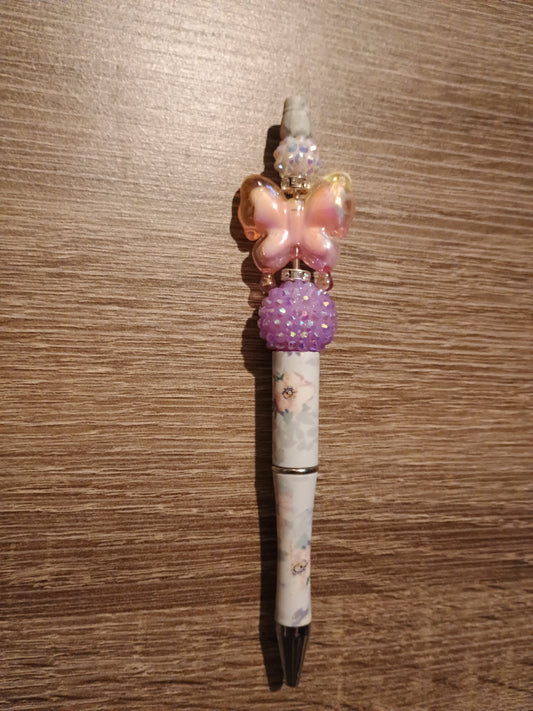 Beaded pen