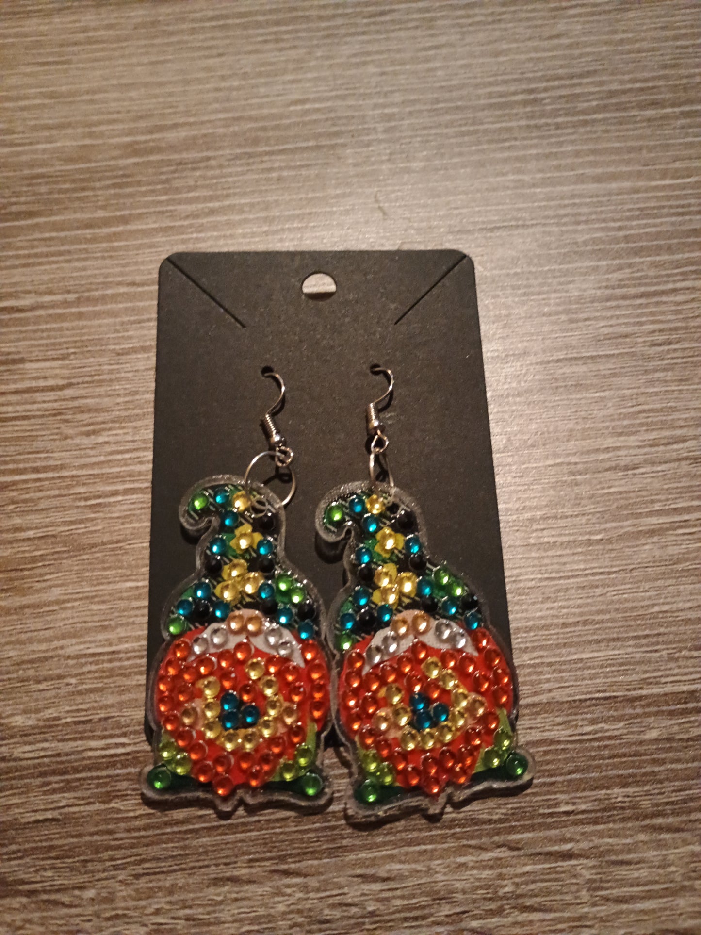 Diamond Art Earrings