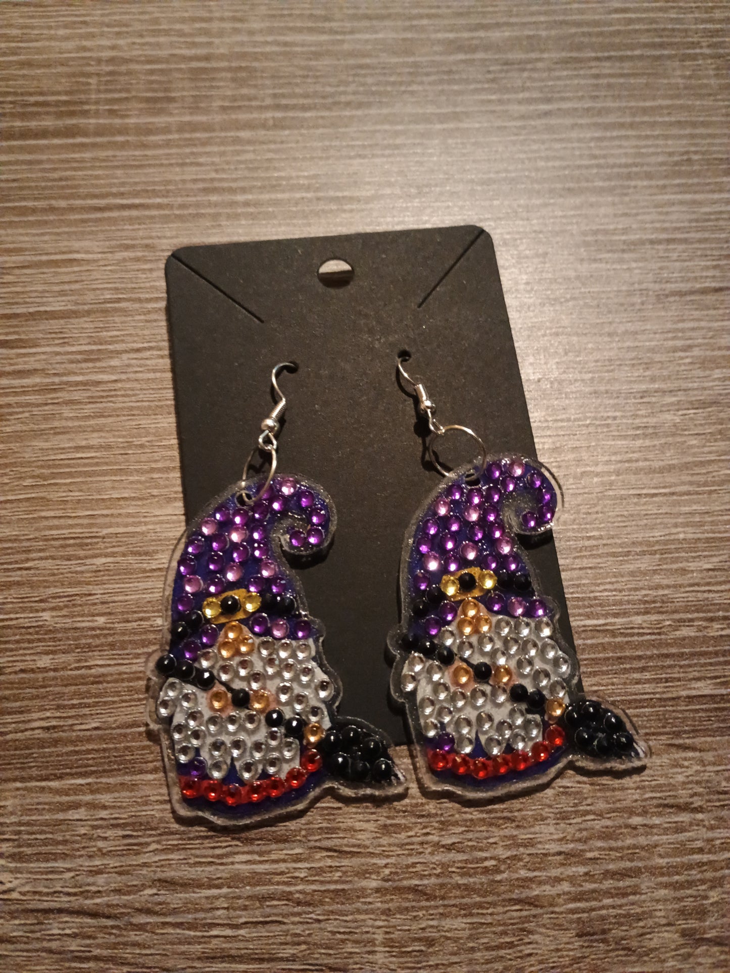 Diamond Art Earrings