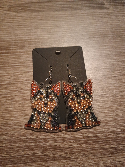 Diamond Art Earrings