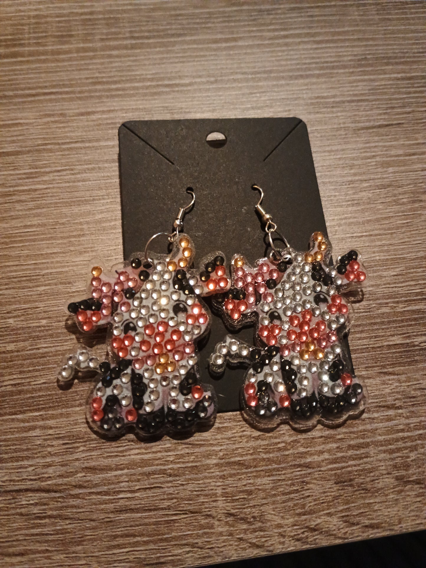 Diamond Art Earrings