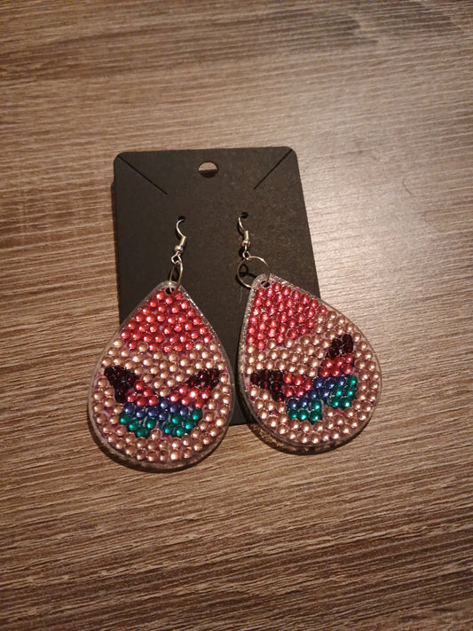 Diamond Art Earrings