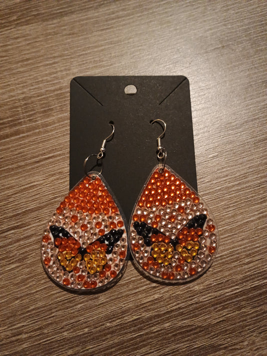Diamond Art Earrings