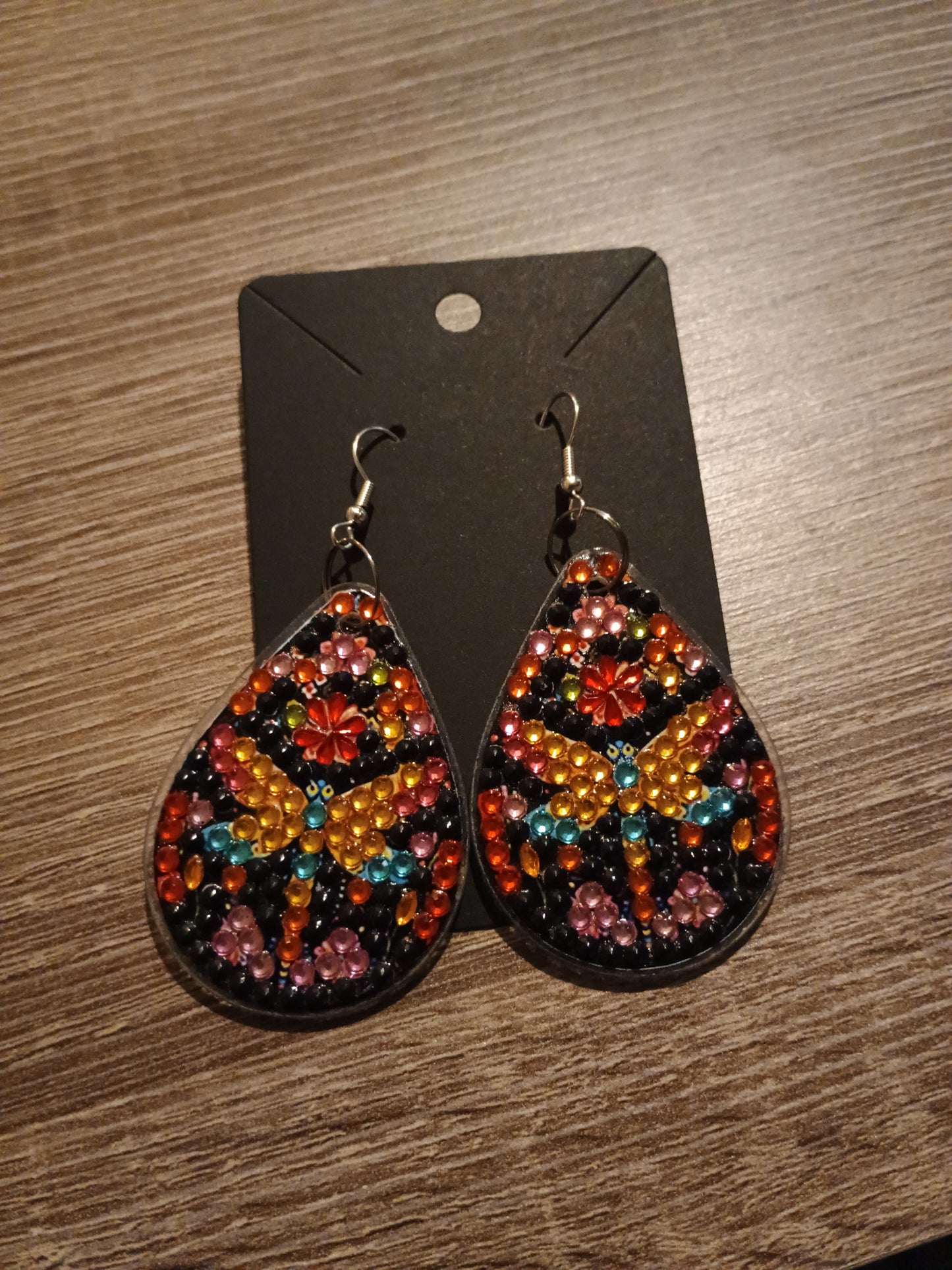 Diamond Art Earrings