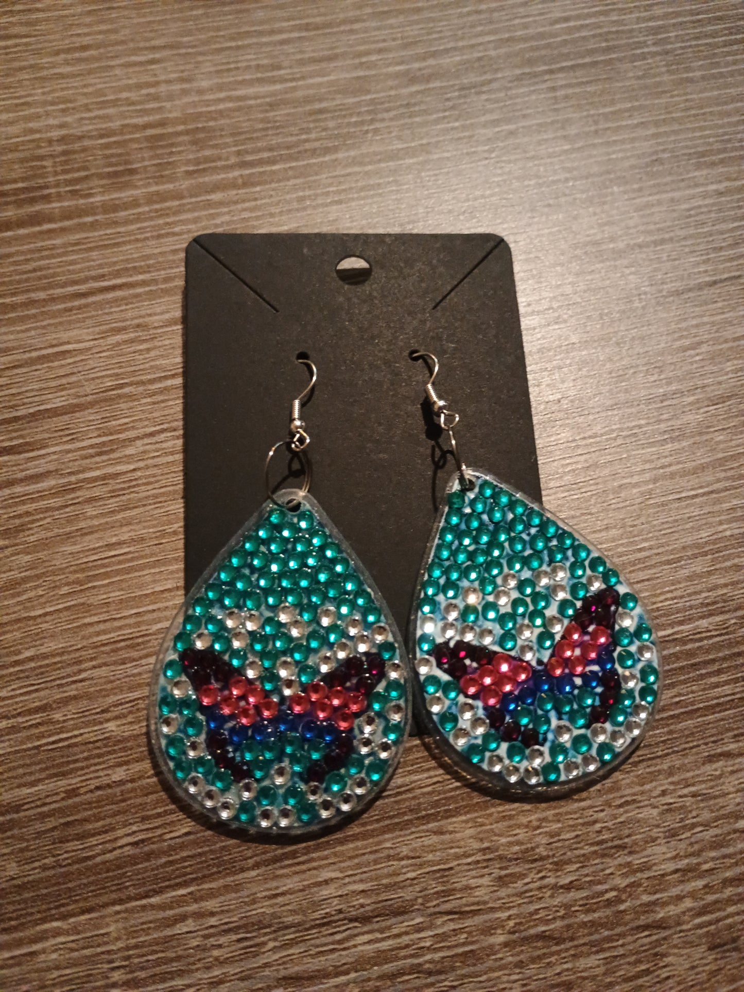 Diamond Art Earrings