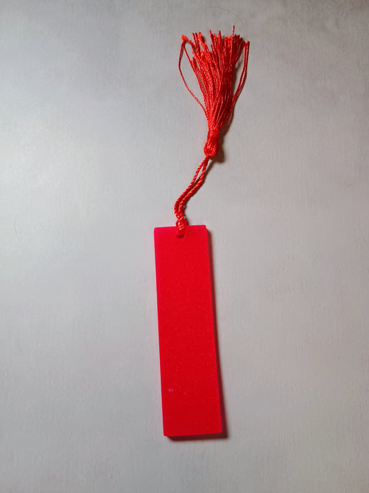 Resin bookmark