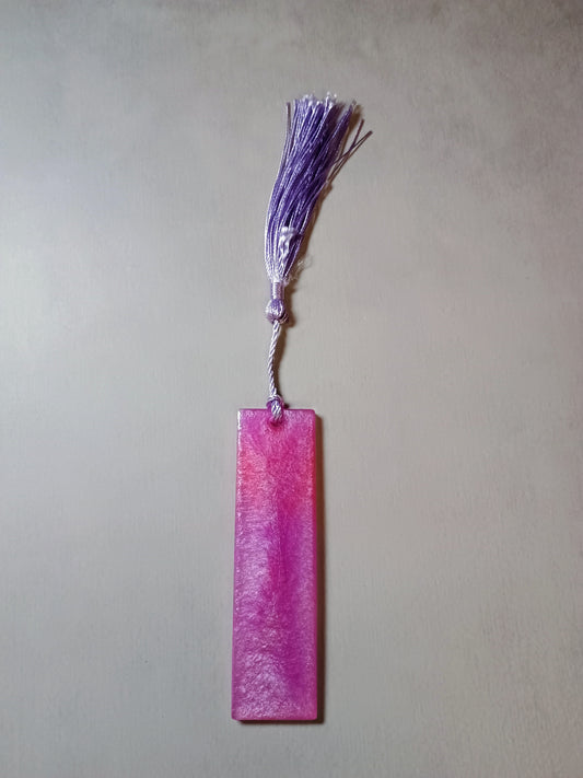 Resin bookmark
