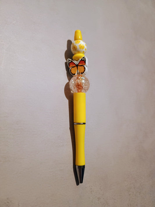 Beaded pen