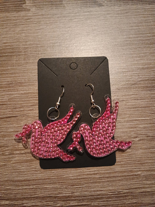 Diamond Art Earrings