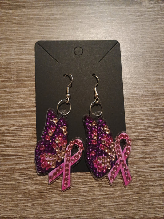 Diamond Art Earrings