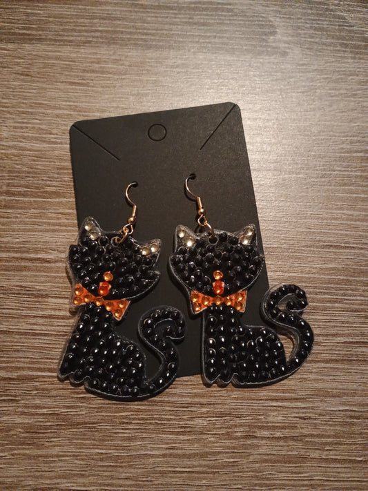 Diamond Art Earrings