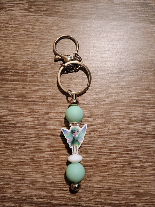 Beaded keychain