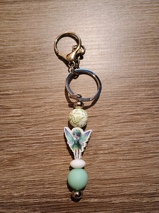 Beaded keychain