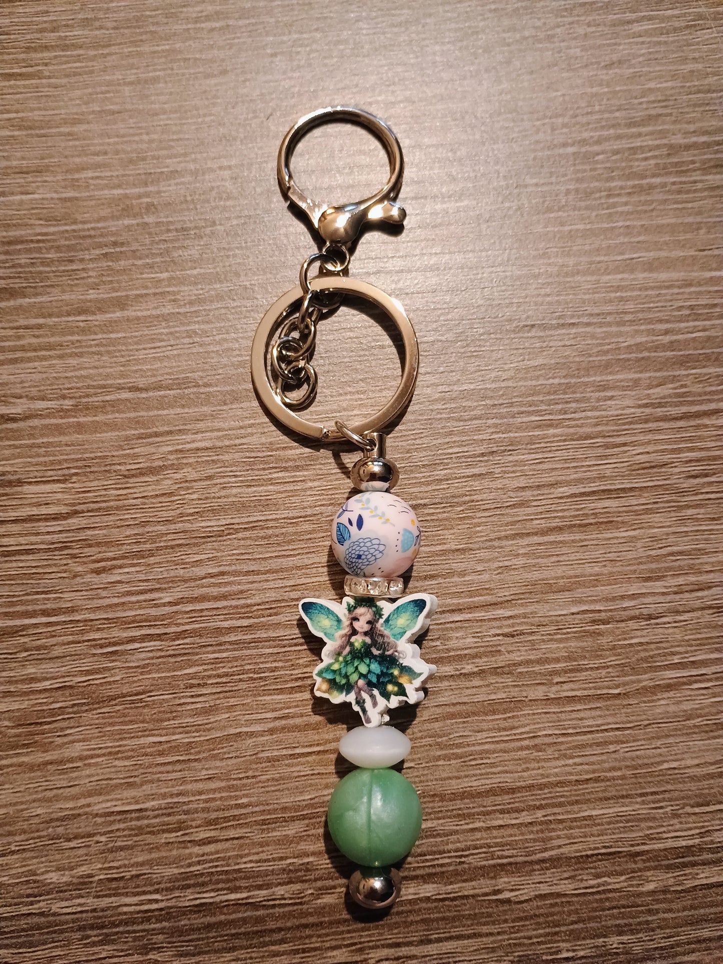 Beaded keychain