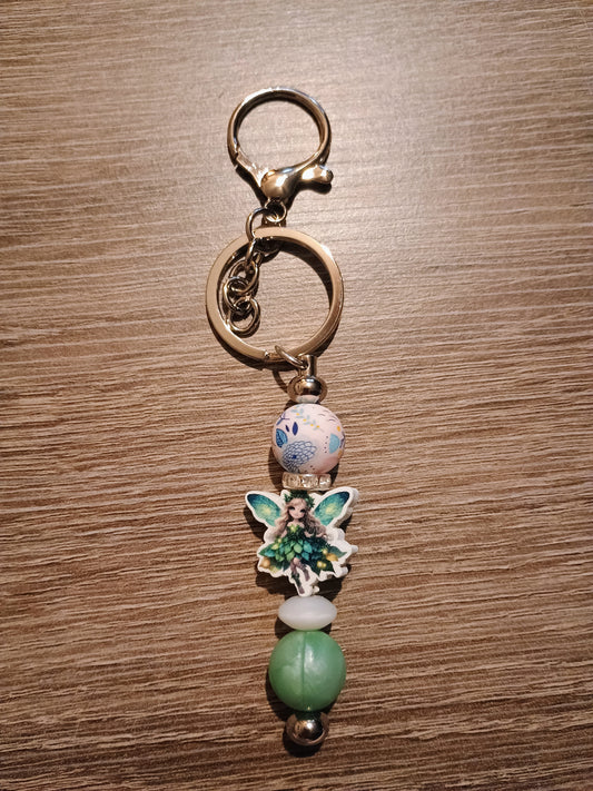 Beaded keychain