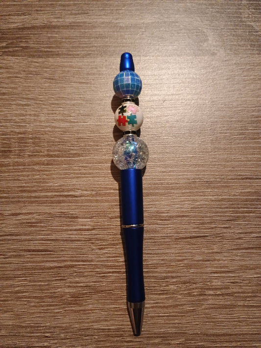 Beaded pen