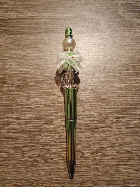 Beaded pen