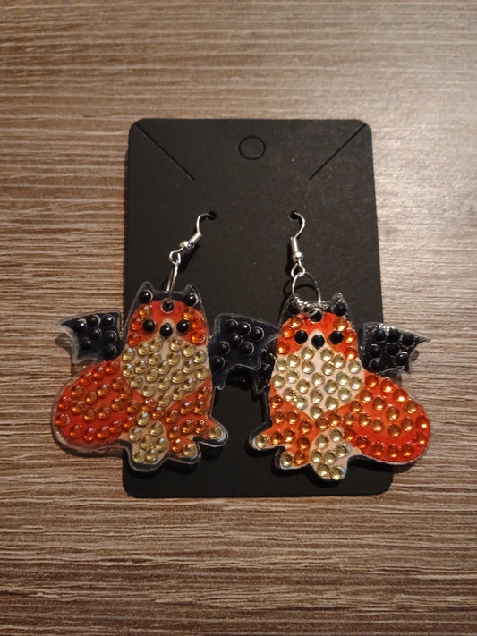 Diamond Art Earrings