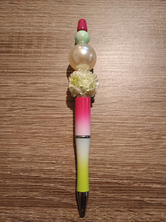 Beaded pen