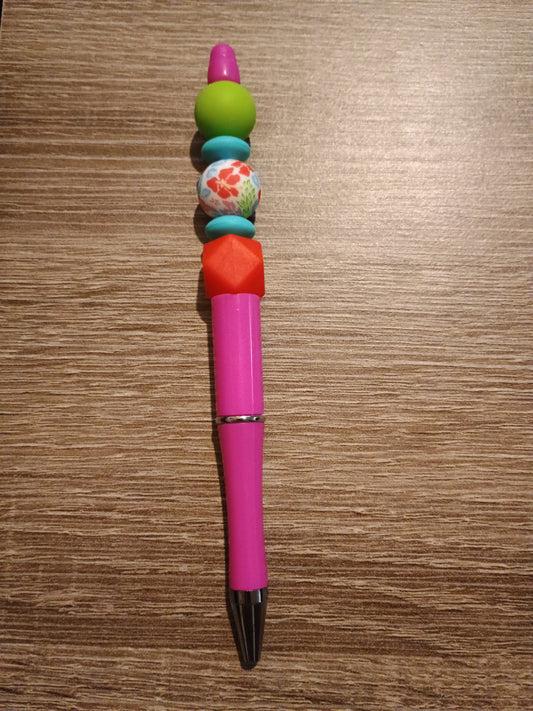 Beaded pen