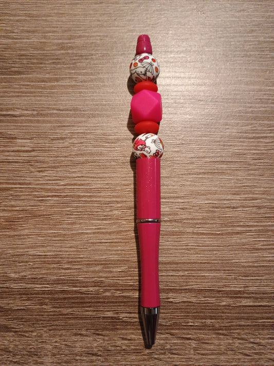 Beaded pen