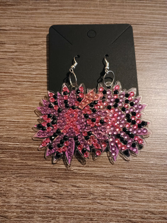 Diamond Art Earrings