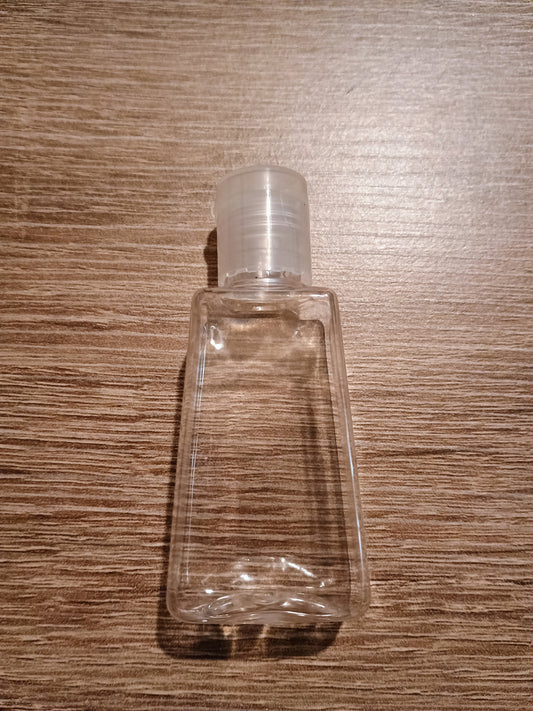Refillable 1oz hand sanitizer bottle
