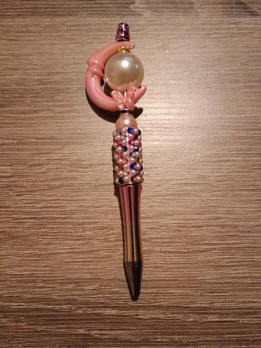 Bling and pearl pen