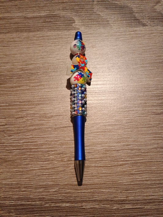 Bling and pearl pen