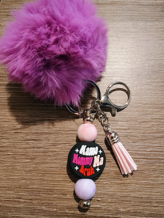 LRG Pom pom keychain
