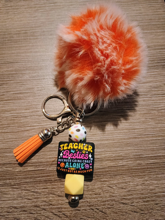 LRG Pom pom keychain