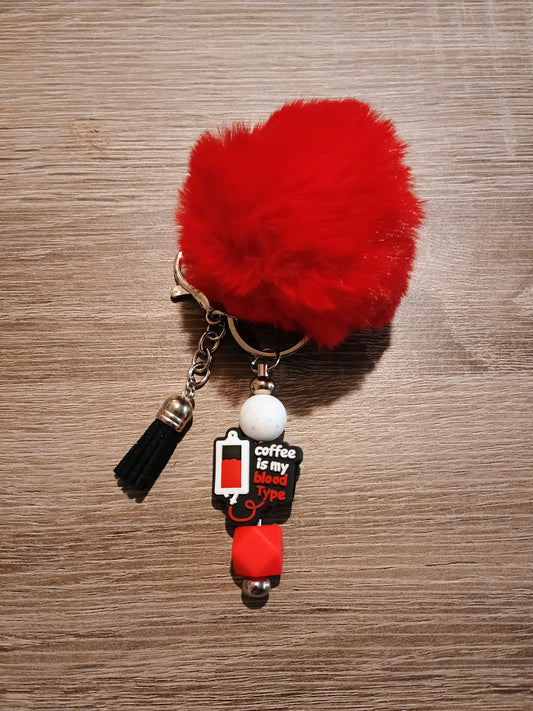 LRG Pom pom keychain