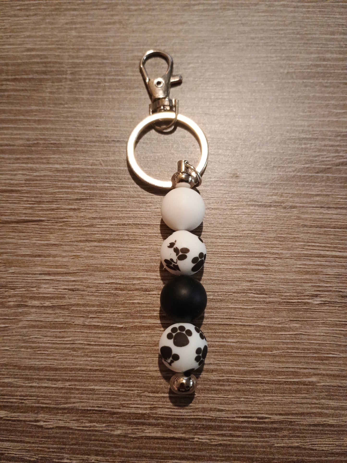 Beaded keychain