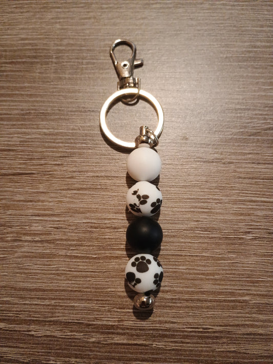 Beaded keychain