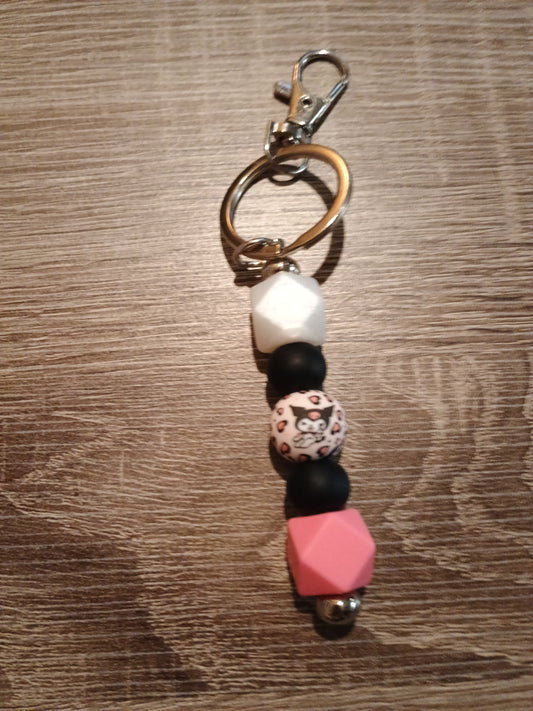 Beaded keychain