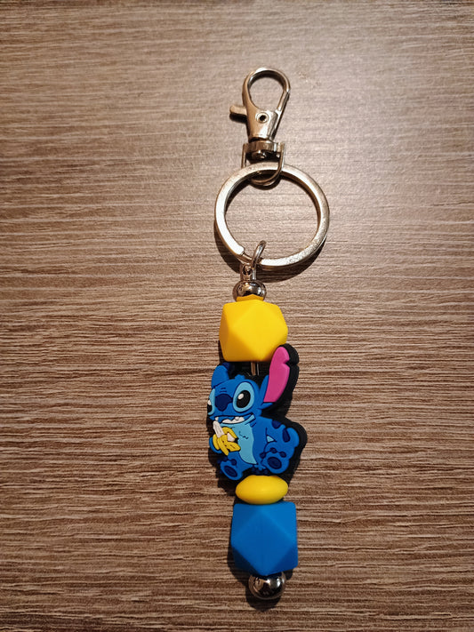 Focal bead Keychain